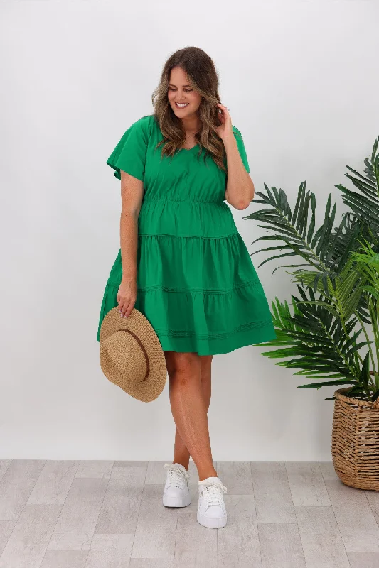 Betty Basics Capulet Dress Holly Green