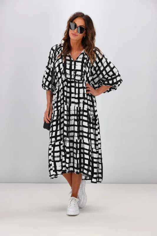 Boho Australia Eloise Dress Black