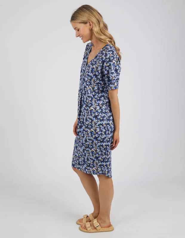 Foxwood Eva Dress Floral Blue