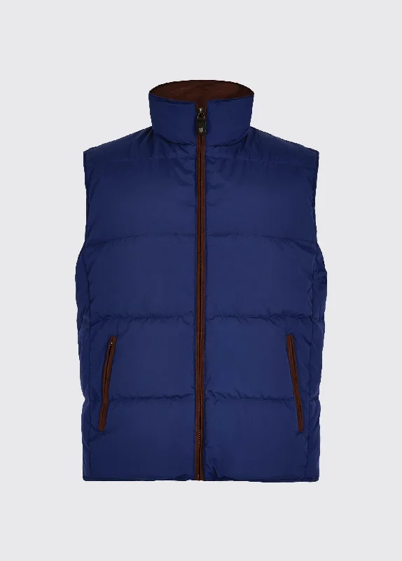 Graystown Down-filled Gilet - Peacock Blue