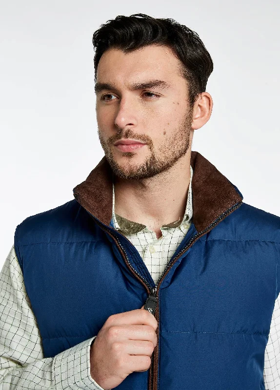 Graystown Down-filled Gilet - Peacock Blue