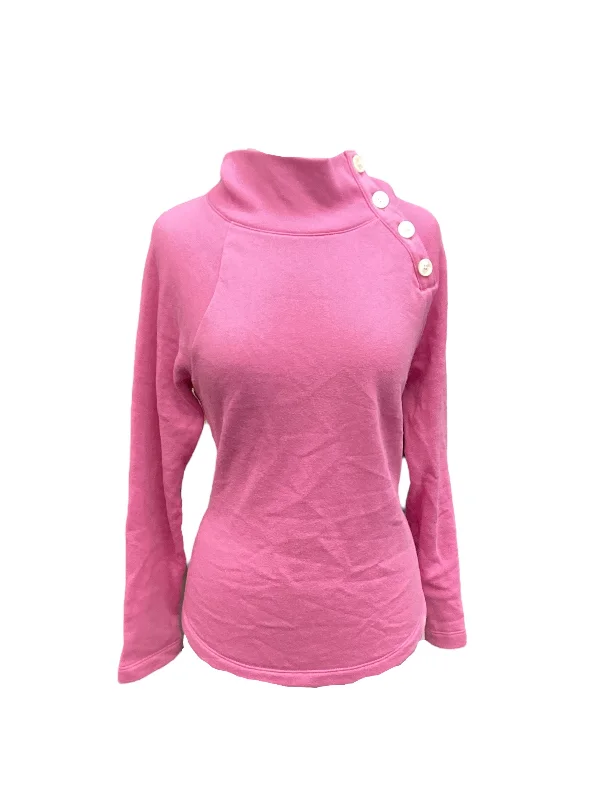 Top Long Sleeve By J. Crew In Pink, Size: S