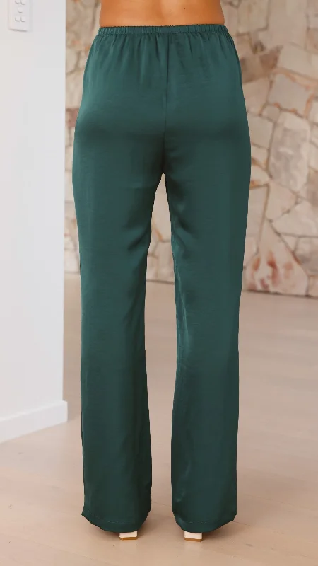 Courtney Pants - Emerald