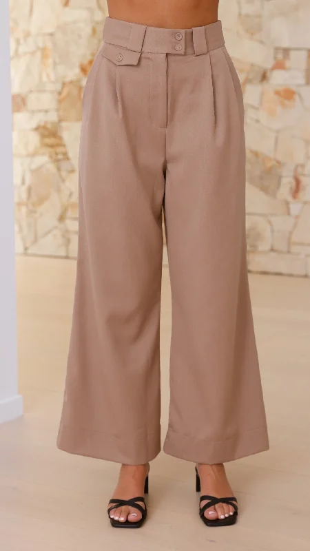 Leya Pants - Mocha