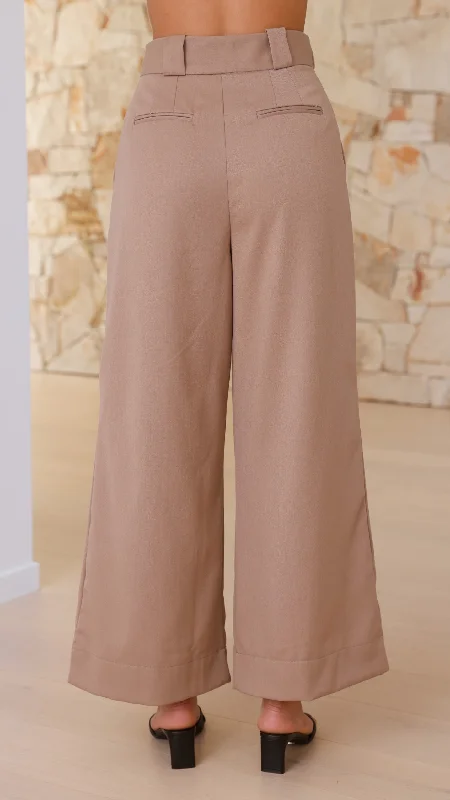 Leya Pants - Mocha