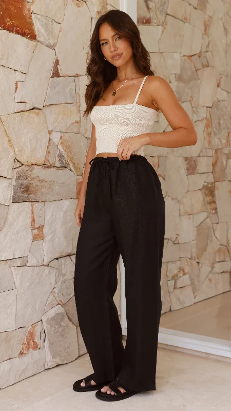 Maliena Pants - Black