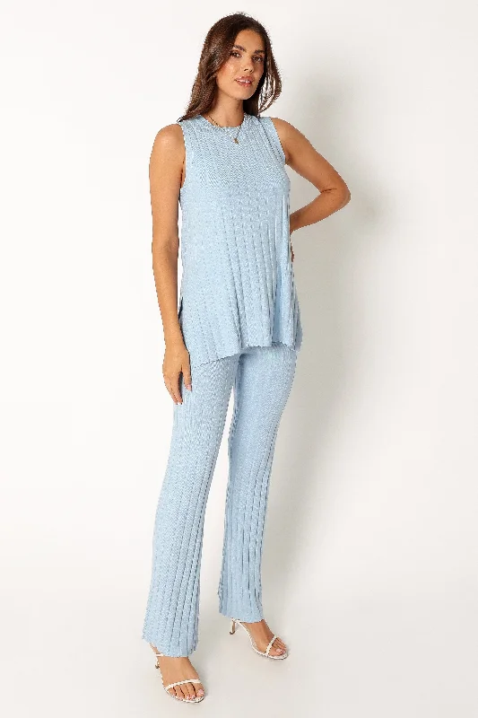 Silvie Knitted Set - Blue