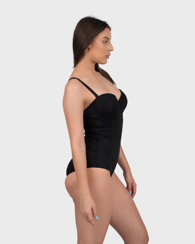 Snatch Me Sculpting Bodysuit - Black