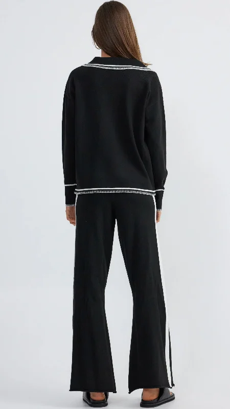 Emerson Pant - Black / White