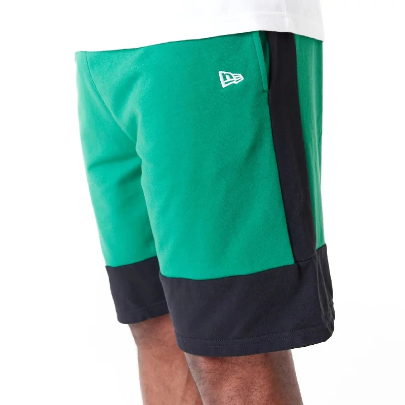 Boston Celtics NBA Colour Block Green Shorts