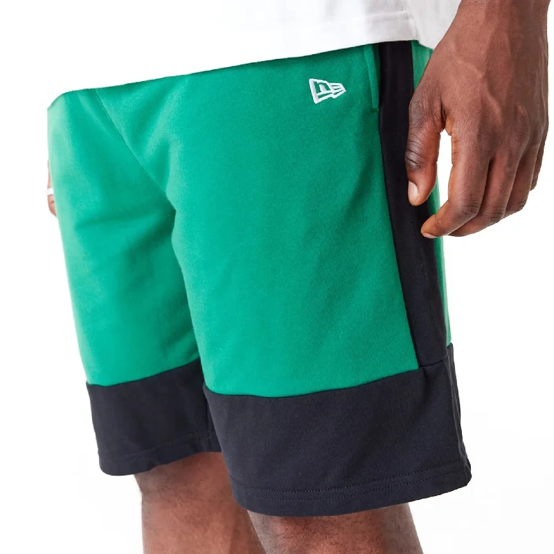 Boston Celtics NBA Colour Block Green Shorts