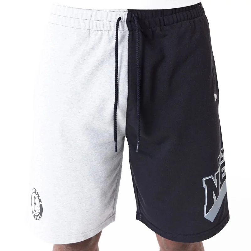 Brooklyn Nets NBA Graphic Grey Shorts