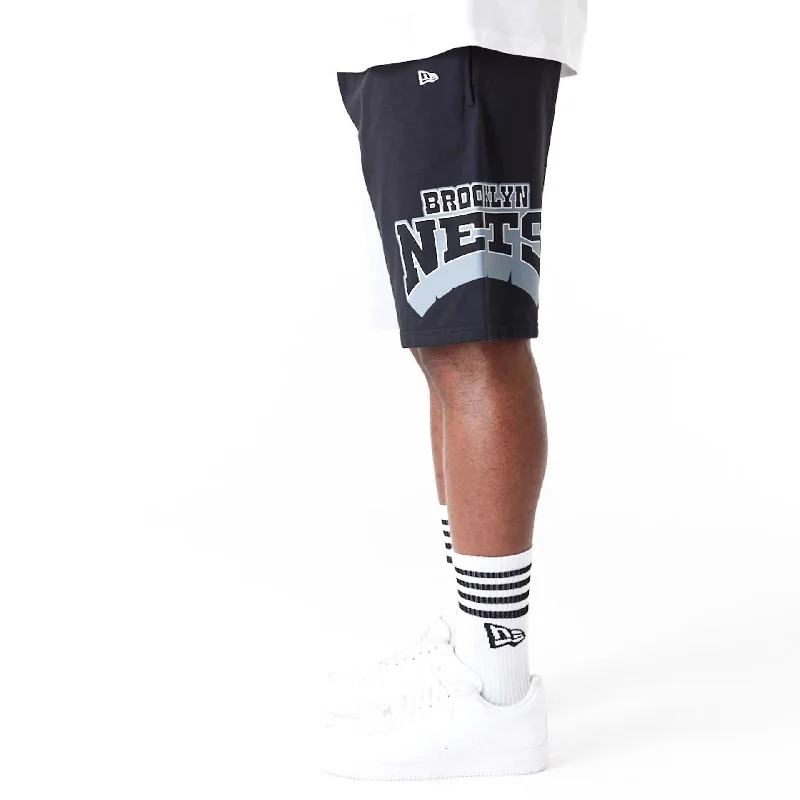 Brooklyn Nets NBA Graphic Grey Shorts