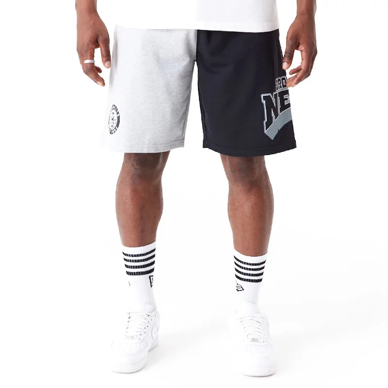 Brooklyn Nets NBA Graphic Grey Shorts