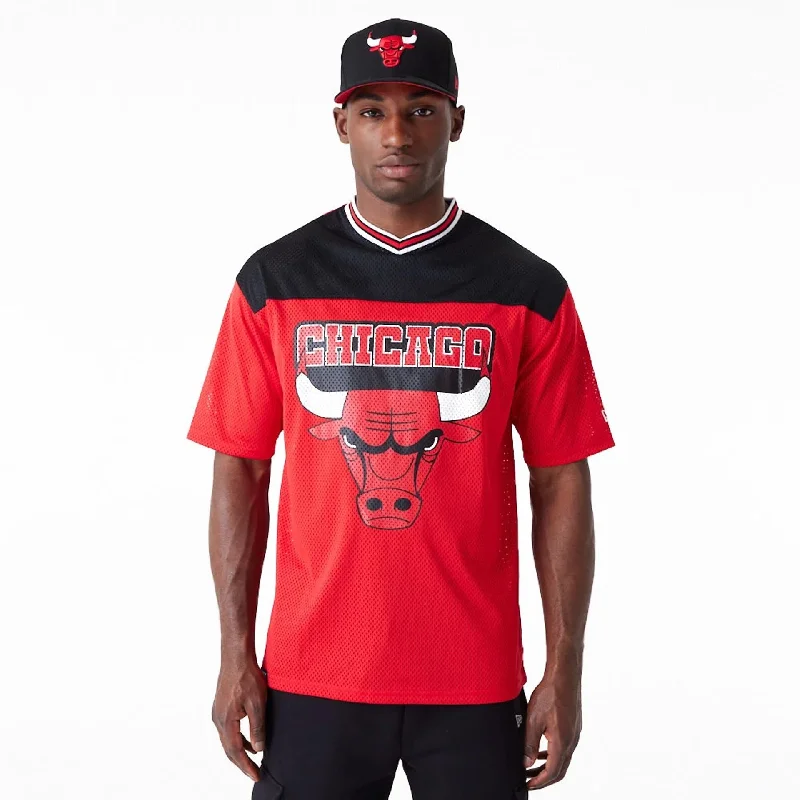 Chicago Bulls NBA Arch Graphic Jersey Red T-Shirt