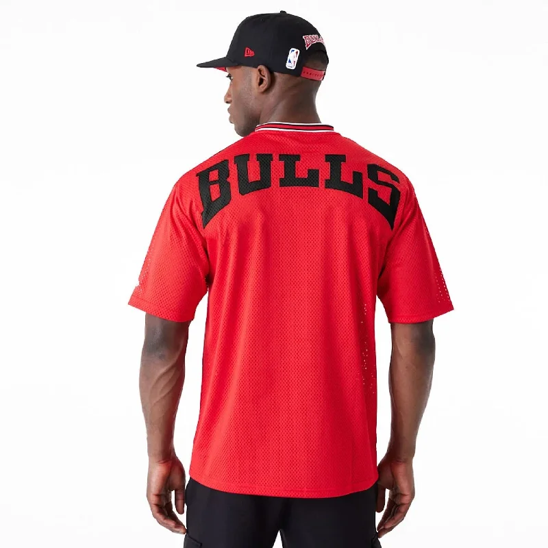 Chicago Bulls NBA Arch Graphic Jersey Red T-Shirt