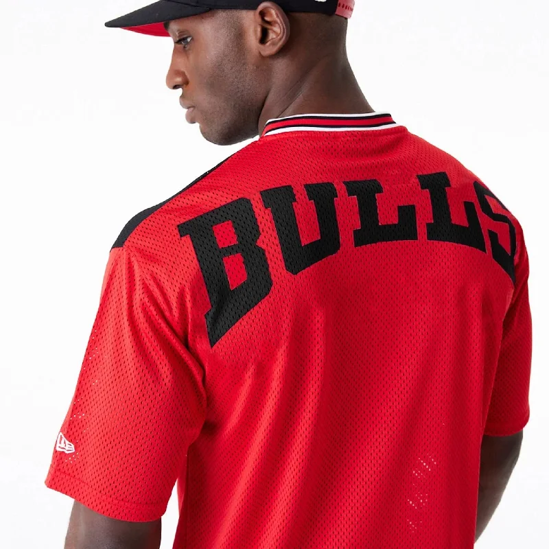 Chicago Bulls NBA Arch Graphic Jersey Red T-Shirt