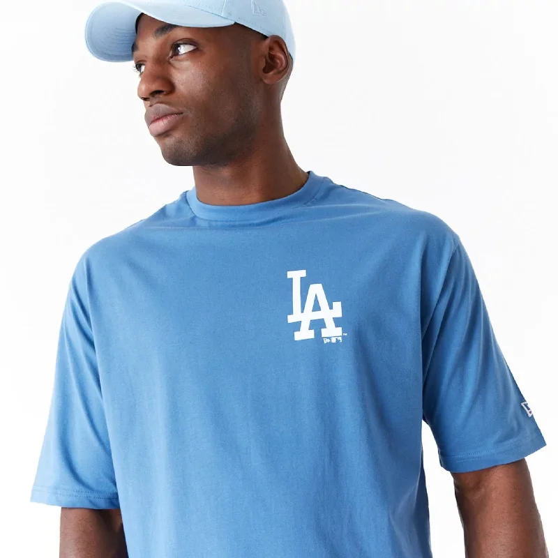 LA Dodgers MLB World Series Blue Oversized T-Shirt