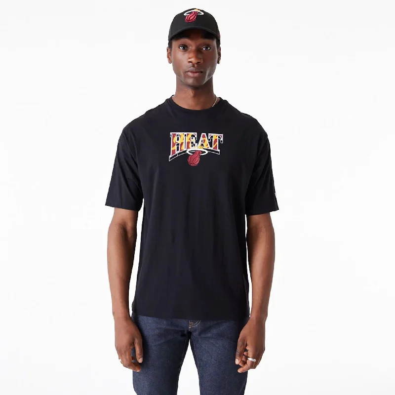 Miami Heat NBA Championship Black Oversized T-Shirt