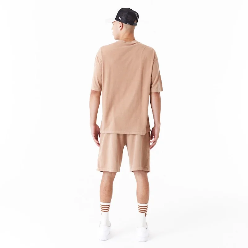 New Era Washed Orange Oversized T-Shirt