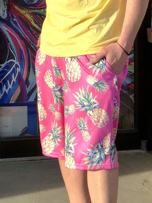 Pink Pineapple Shorts