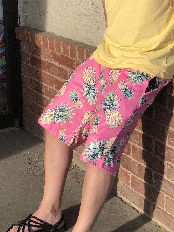 Pink Pineapple Shorts