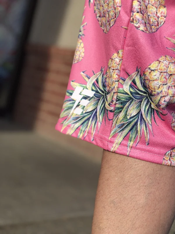 Pink Pineapple Shorts