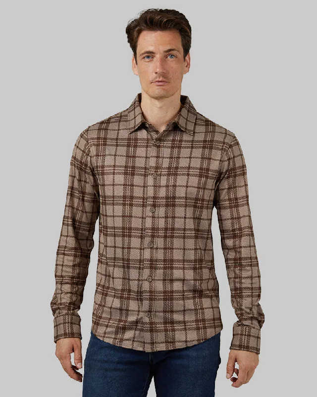 WALNUT PLAID / S