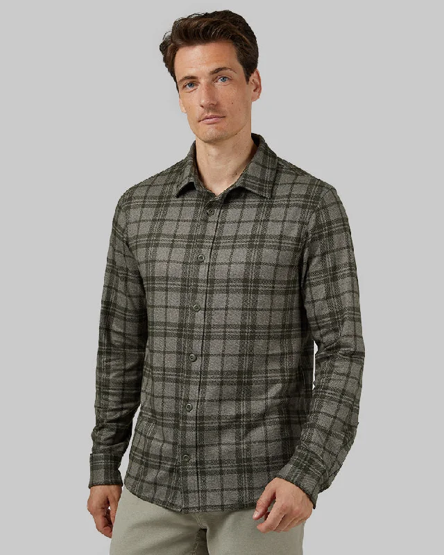 FOREST NIGHT PLAID / S