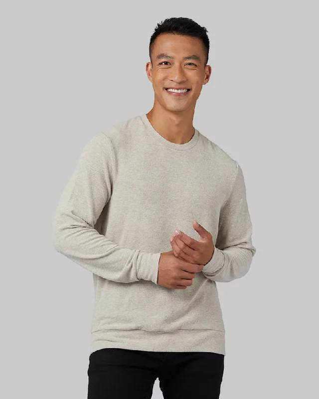 MEN'S SWEATER KNIT CREW TOP