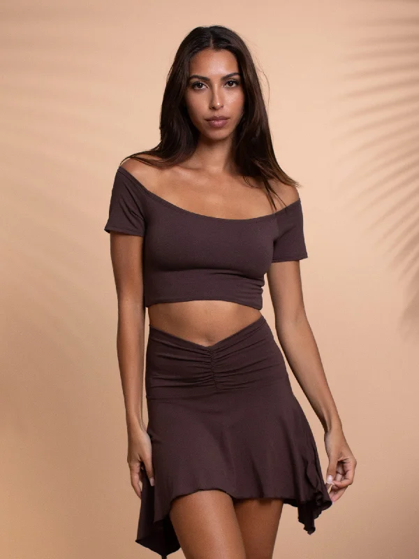 3-Way Shakti Skirt - Cacao