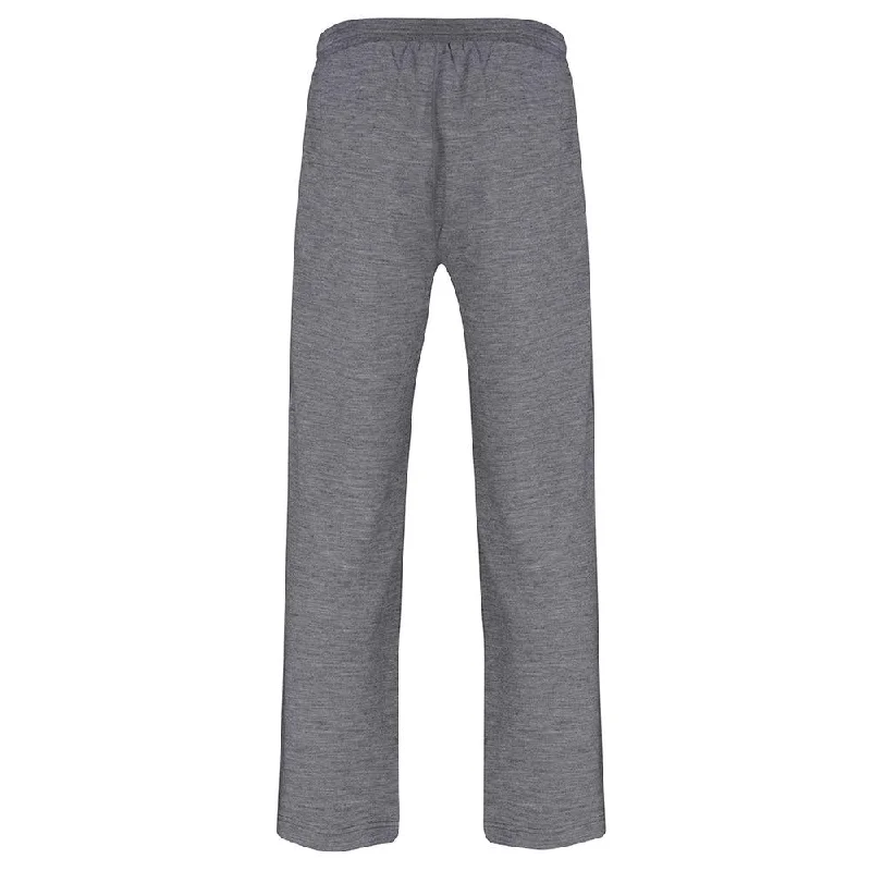 Mens Merino 260 Lounge Loose Joggers (Charcoal/Orange)