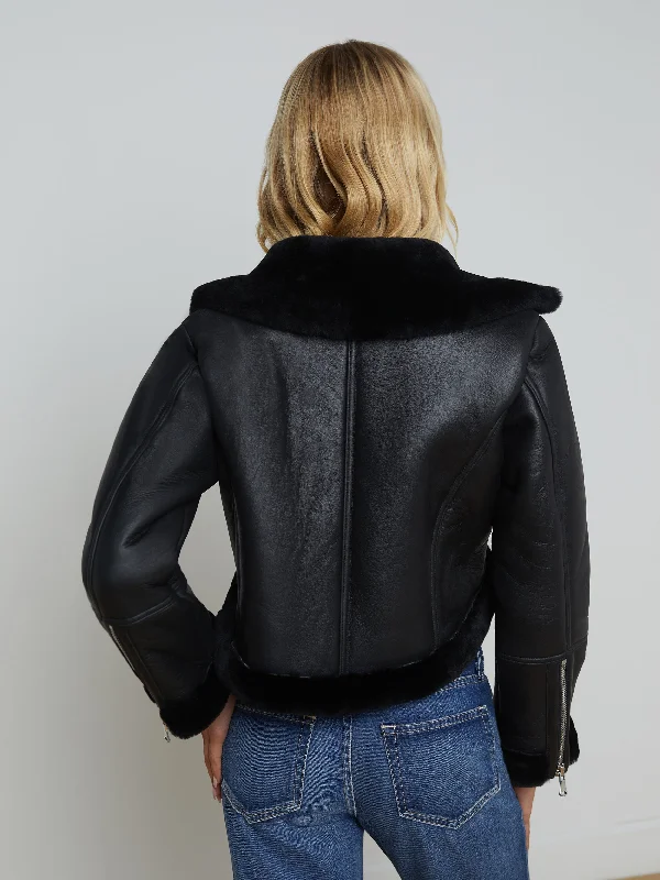 Pike Shearling Leather Jacket