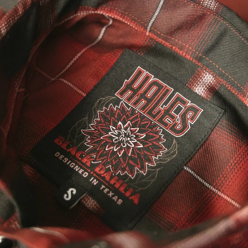 Women's Black Dahlia Flannel