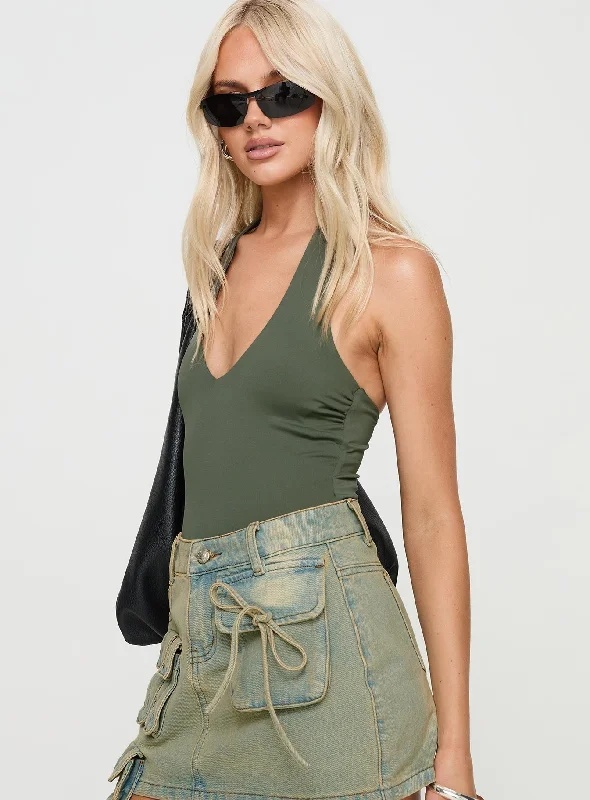 Abelie Bodysuit Green