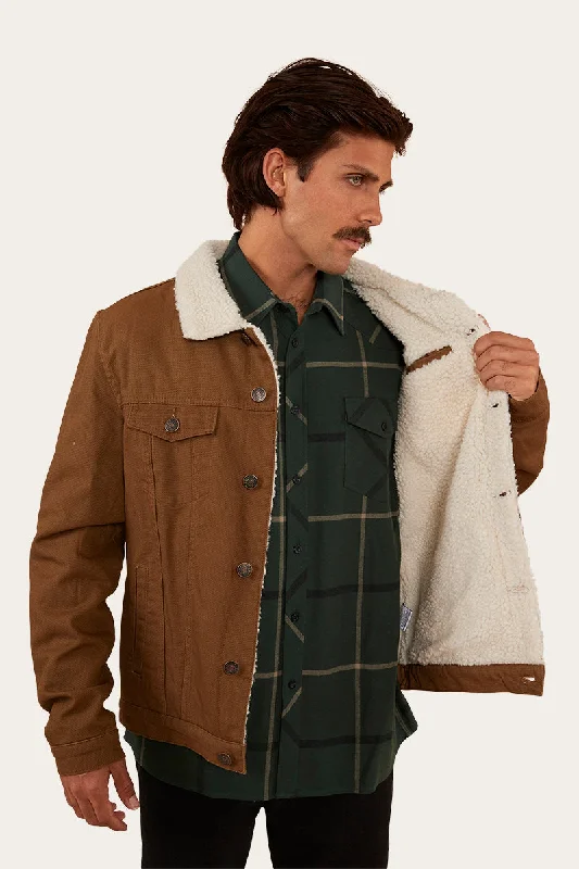 Amherst Mens Jacket - Tawny Brown