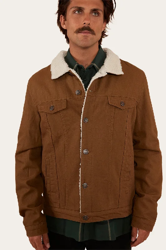 Amherst Mens Jacket - Tawny Brown