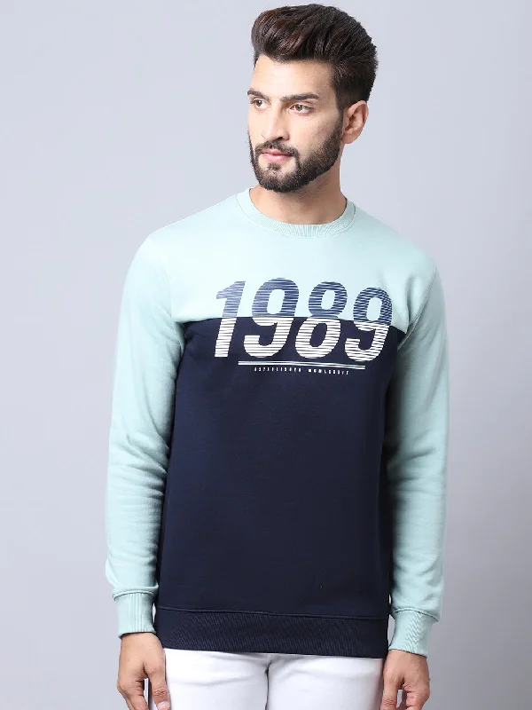 Cantabil Green Sweatshirt for Men's