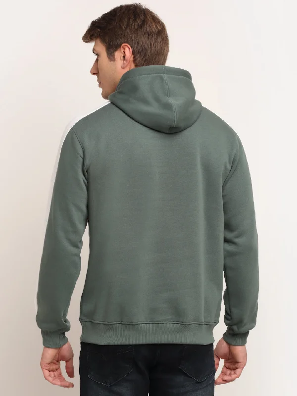 Cantabil Green Sweatshirt for Men's