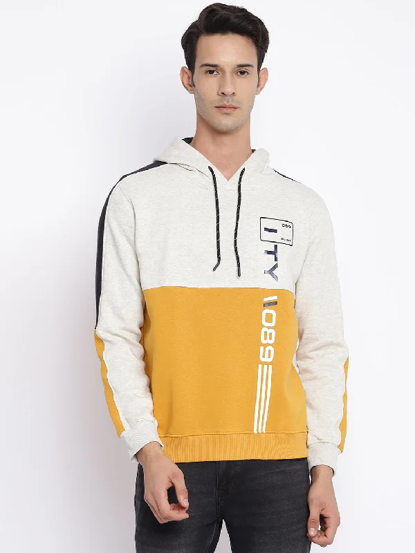 Cantabil Men Mustard Sweatshirt