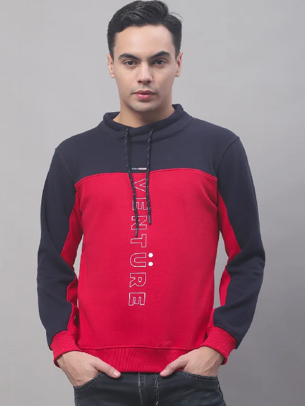 Cantabil Men Red Sweatshirts