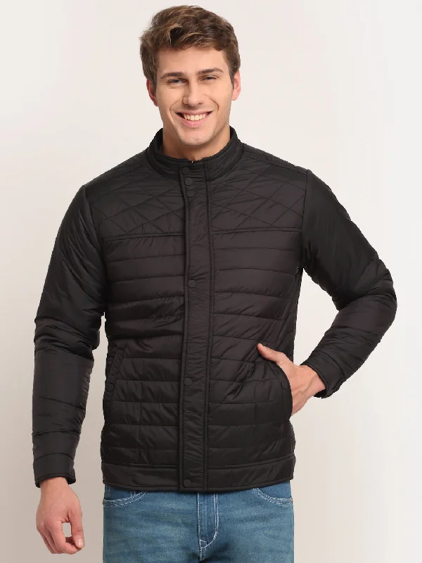 Cantabil Men's Black Jacket