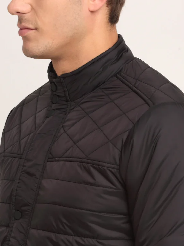 Cantabil Men's Black Jacket