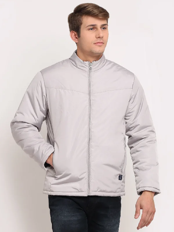 Cantabil Men's Grey Jacket