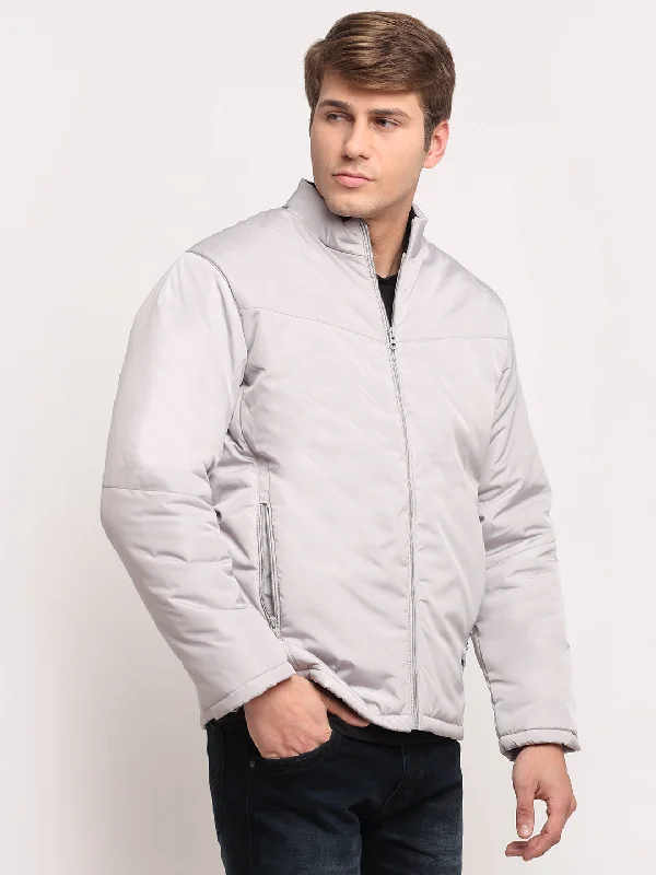 Cantabil Men's Grey Jacket