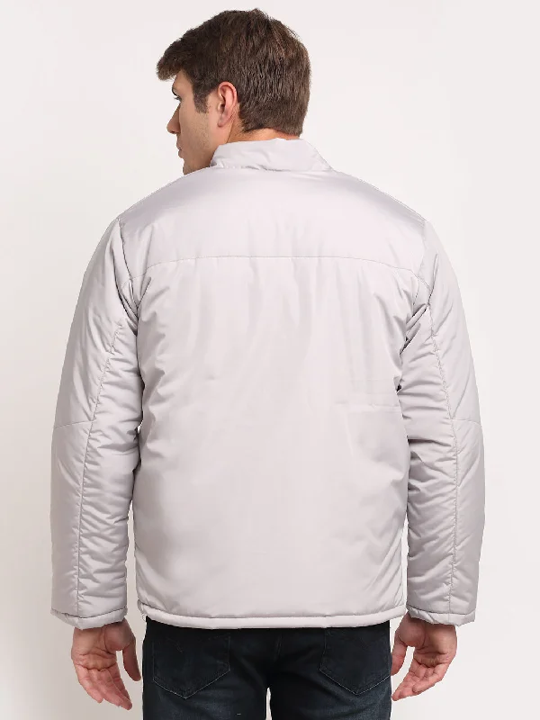 Cantabil Men's Grey Jacket