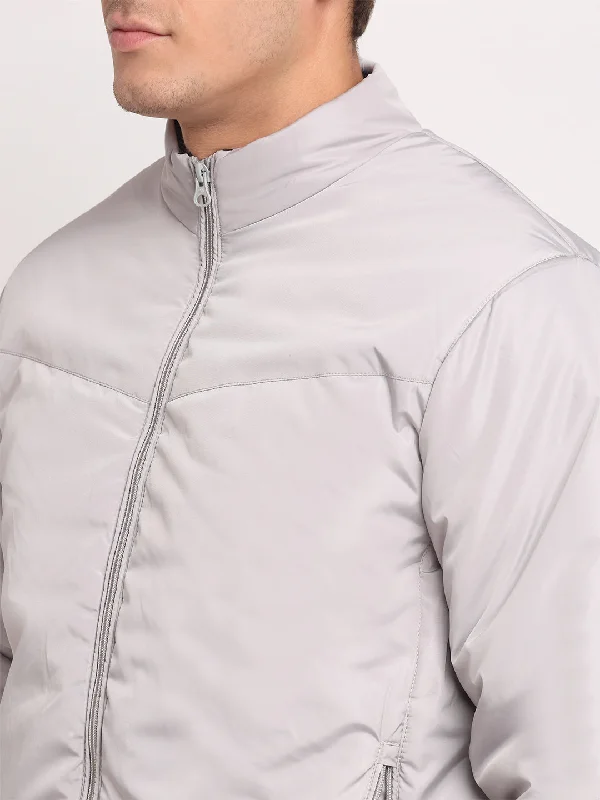 Cantabil Men's Grey Jacket