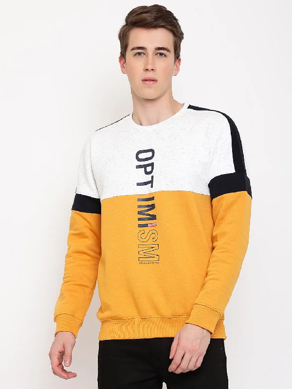 Cantabil Mens Mustard Sweatshirt