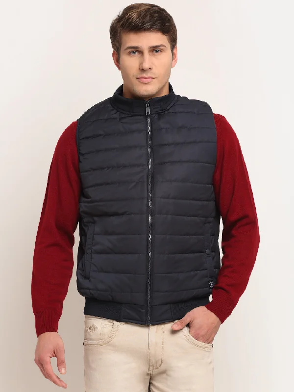 Cantabil Men's Navy Jacket