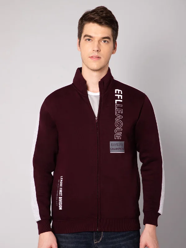 Cantabil Mens Wine Sweatshirt